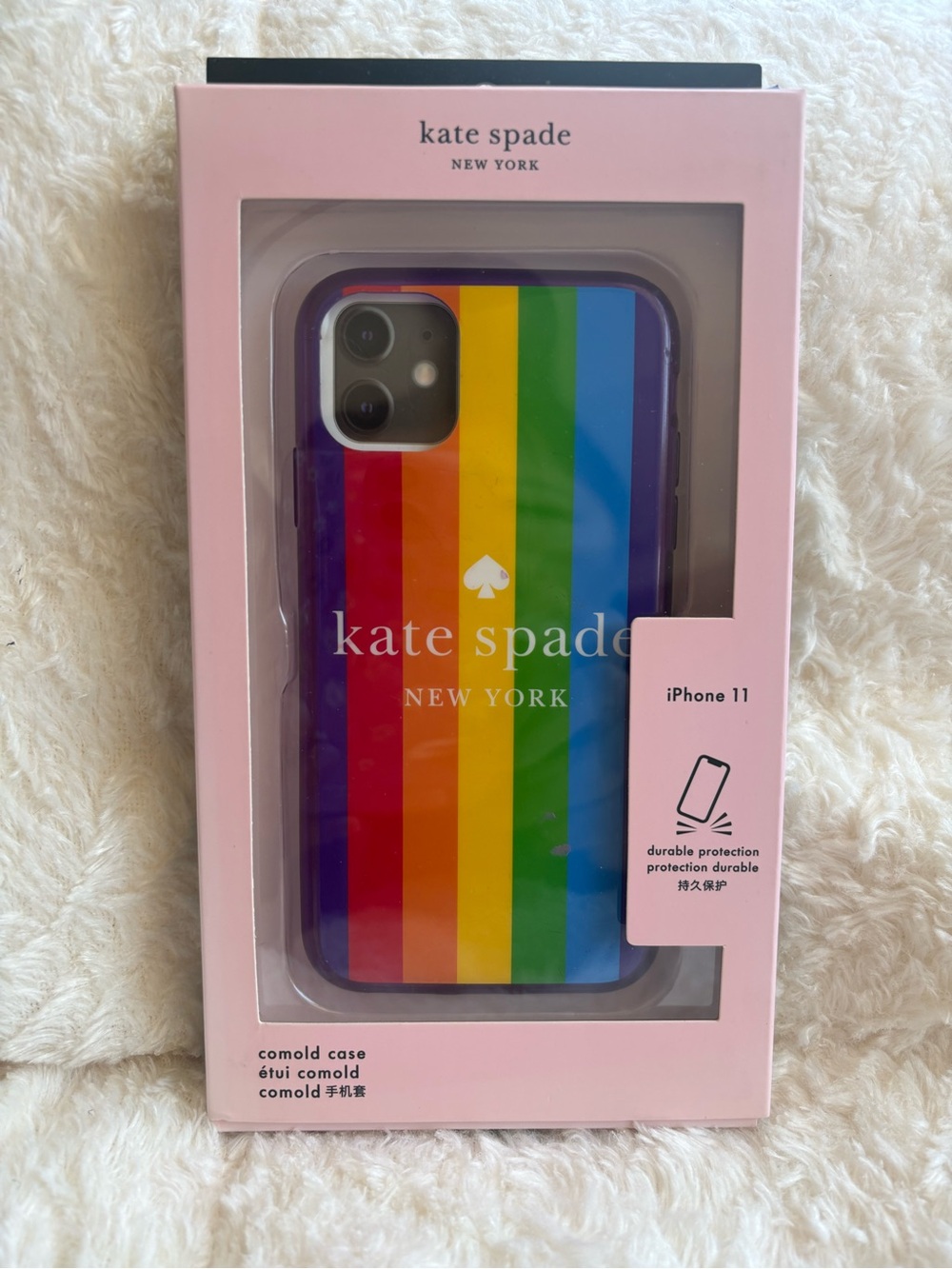 Kate Spade iPhone 11 Case - SPECTRUM LOGO 🌈